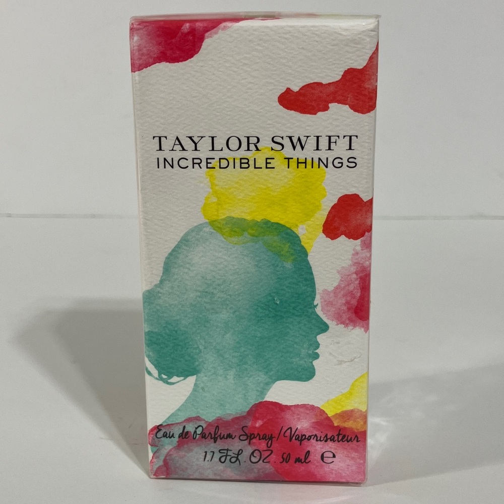 New Taylor Swift Incredible Things Eau de Parfum - Pink and Gold Design. 1.7 oz - Picture 6 of 8